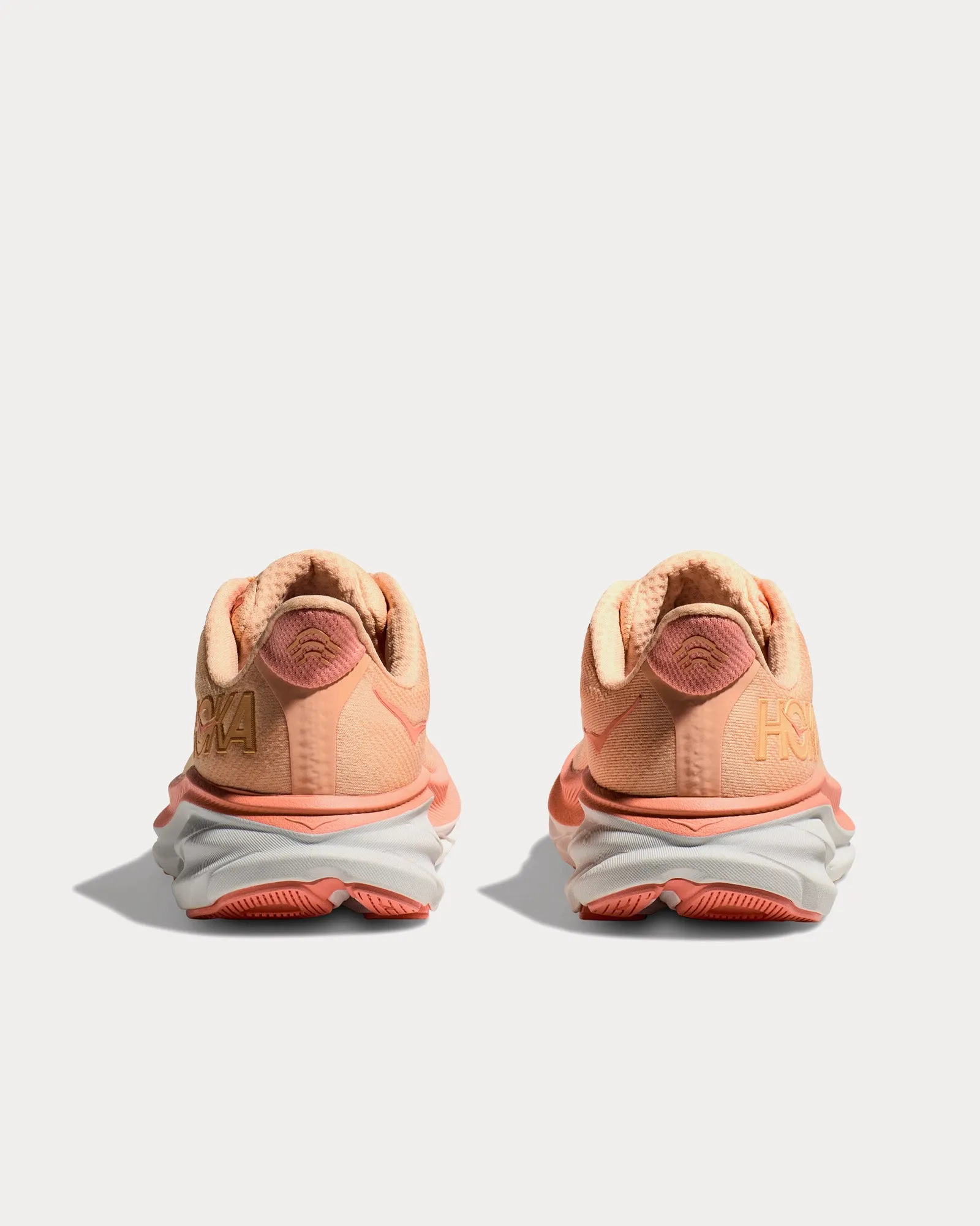 Clifton 9 Cantaloupe / White Running Shoes