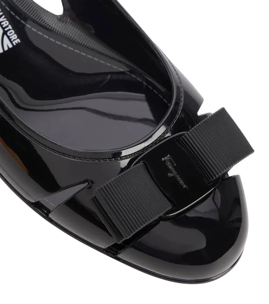 Ferragamo Vara Jelly ballet flats
