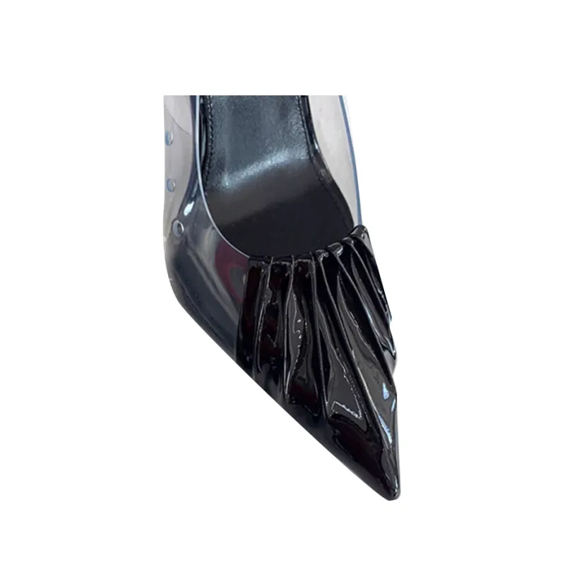 FUKEI PVC High Heel Pumps - 10.5cm