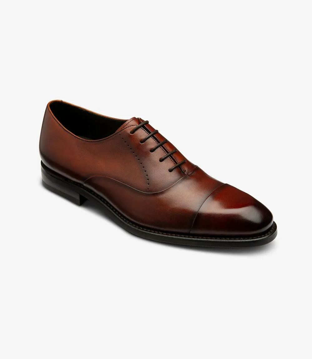 LOAKE PHOENIX SCOTCH OXFORD TOE CAP RUBBER SOLE F-MEDIUM