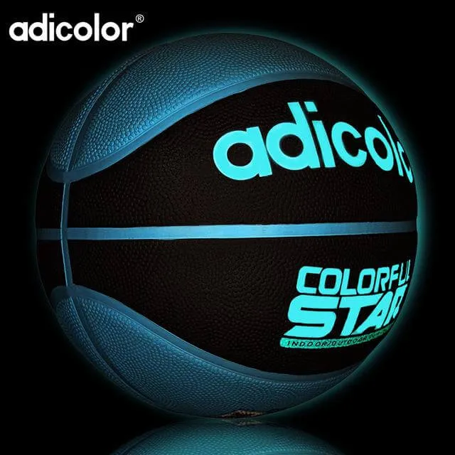 Luminous Street Rubber Basketball Ball