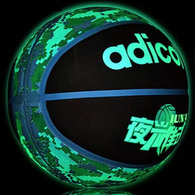 Luminous Street Rubber Basketball Ball