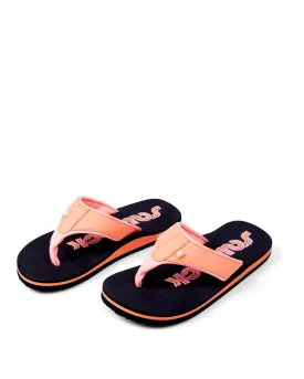 Saltrock Cora Retro Flip Flop - Dark Grey