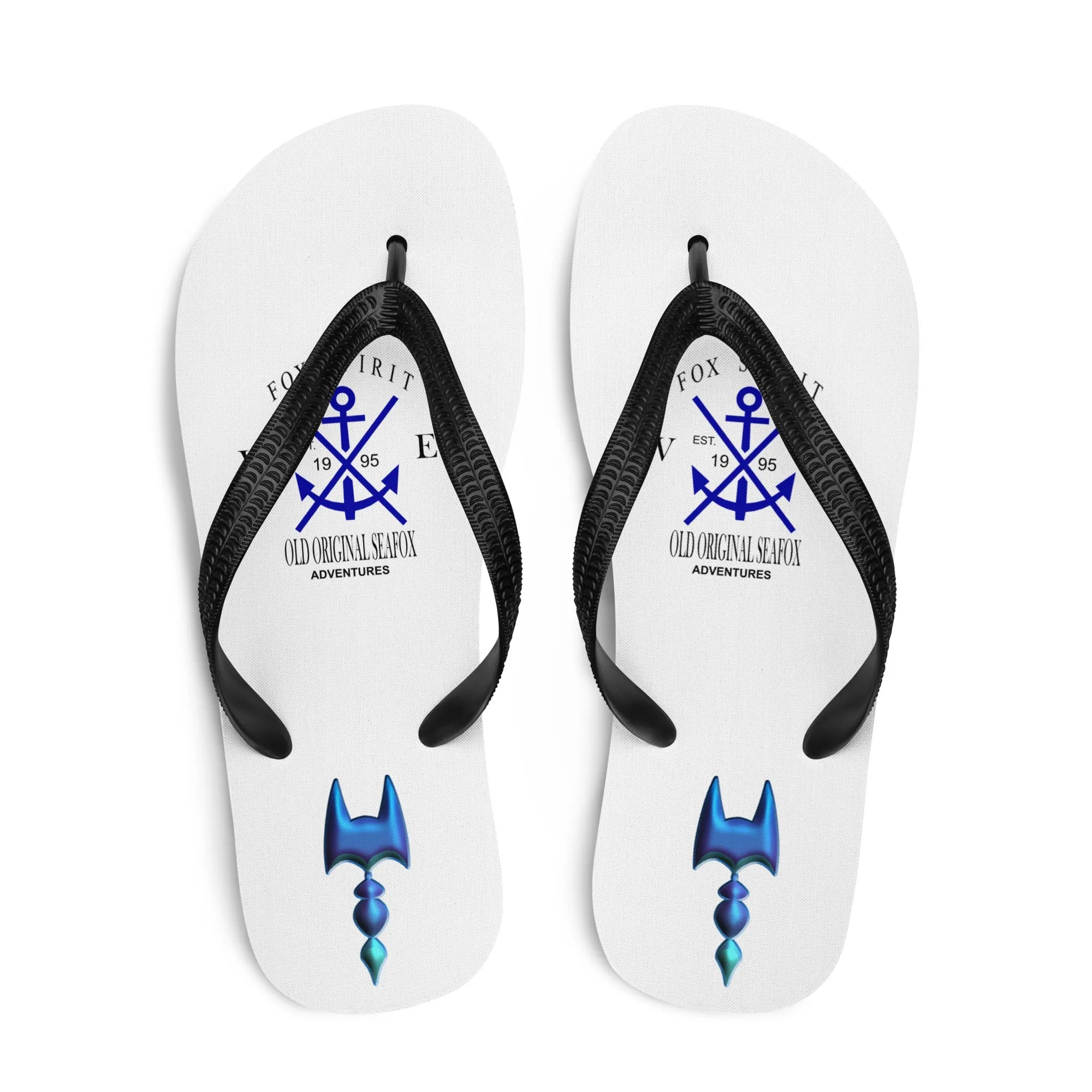 Sea Fox- Design Flip-flops