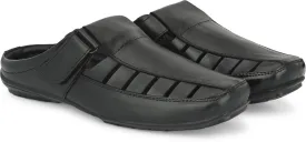 SHOE BLATE Men's Shoe Style Roman Sandal with Buckle Strap