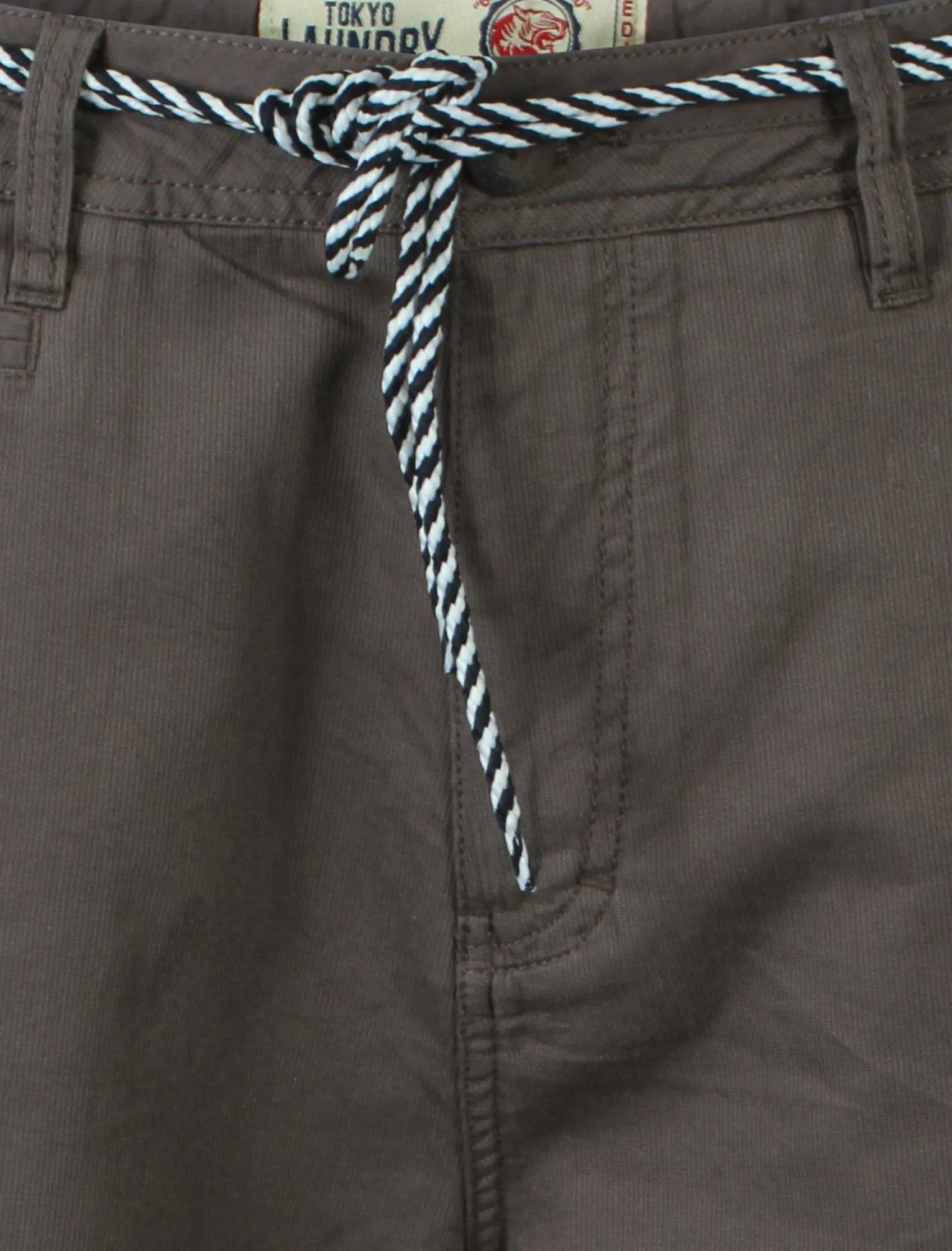 Tokyo Laundry Kendall Dark Grey shorts